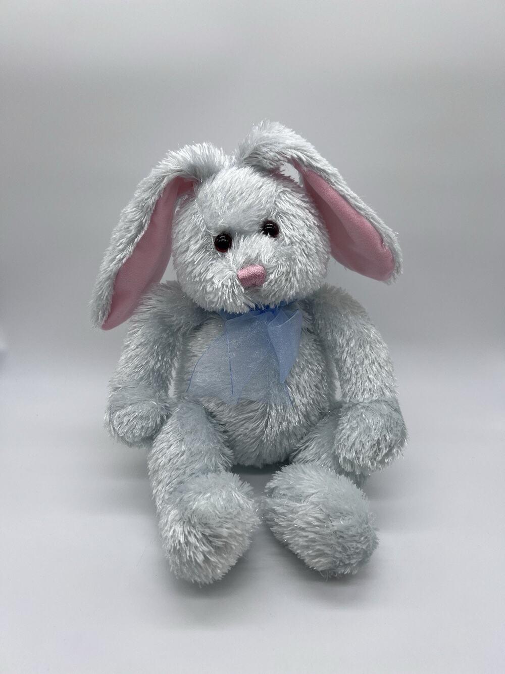 Gund Sprinkles Blue Sparkle Bunny Rabbit Plush Spring Easter Toy 14”